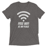 Free Wifi at My Place - Tri-blend