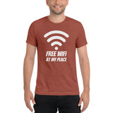 Free Wifi at My Place - Tri-blend