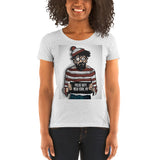 NYC Mugshot - Women's Form Fitting Tri-blend