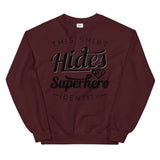 Undercover Superhero - Crew Neck Sweatshirt