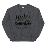 Undercover Superhero - Crew Neck Sweatshirt