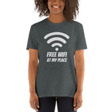 Free Wifi at My Place - Basic Softstyle Unisex Tee