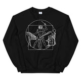 Vitruvian Man Band - Crew Neck Sweatshirt