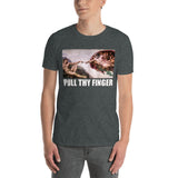 Pull Thy Finger - Basic Softstyle Unisex Tee