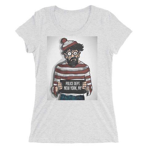 NYC Mugshot - Women's Form Fitting Tri-blend