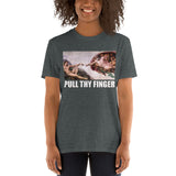 Pull Thy Finger - Basic Softstyle Unisex Tee