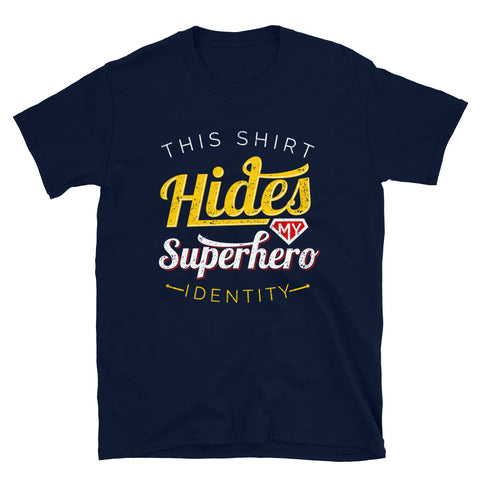 Undercover Superhero - Basic Softstyle Unisex Tee