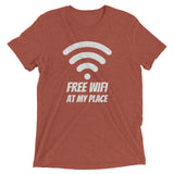 Free Wifi at My Place - Tri-blend