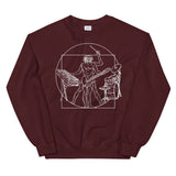 Vitruvian Man Band - Crew Neck Sweatshirt