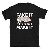 Fake It 'til you Make It - Basic Softstyle Unisex Tee