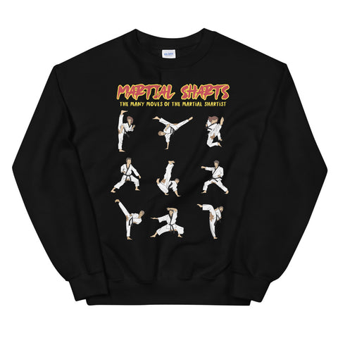 Martial Sharts - Crew Neck Sweatshirt