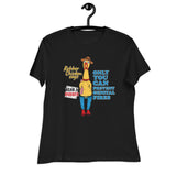 Rubber the Chicken - Women's Relaxed T-Shirt