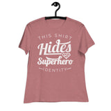 Undercover Superhero - Women's Relaxed T-Shirt