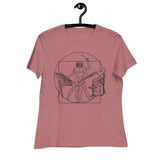 Vitruvian Man Band - Women's Relaxed T-Shirt