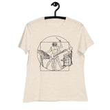 Vitruvian Man Band - Women's Relaxed T-Shirt