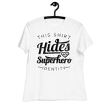 Undercover Superhero - Women's Relaxed T-Shirt