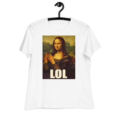 Mona LOLisa - Women's Relaxed T-Shirt