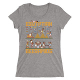 Egyptian Beeramids - Women's Form Fitting Tri-blend