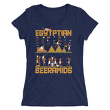 Egyptian Beeramids - Women's Form Fitting Tri-blend