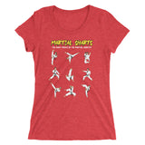 Martial Sharts - Women's Form Fitting Tri-blend